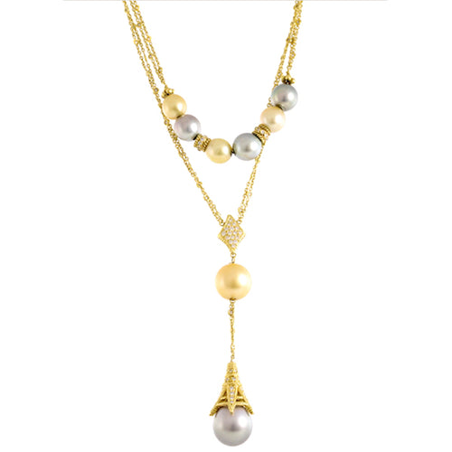 Doris Panos Fantasy Pearl Necklace