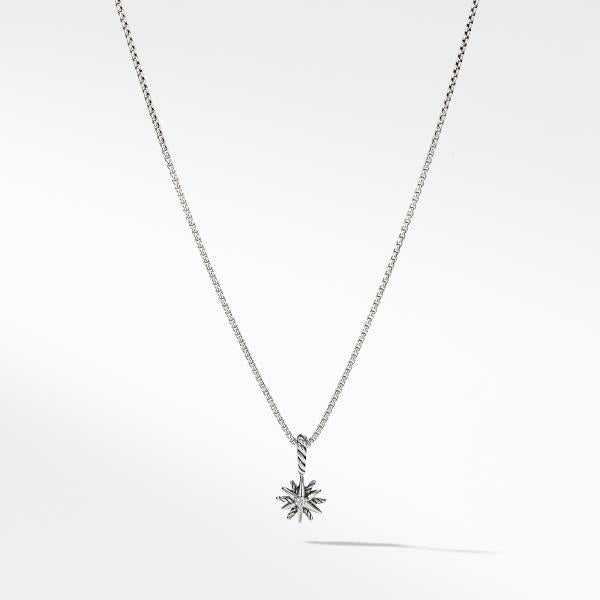 Starburst Kids Necklace with Diamonds, 8mm