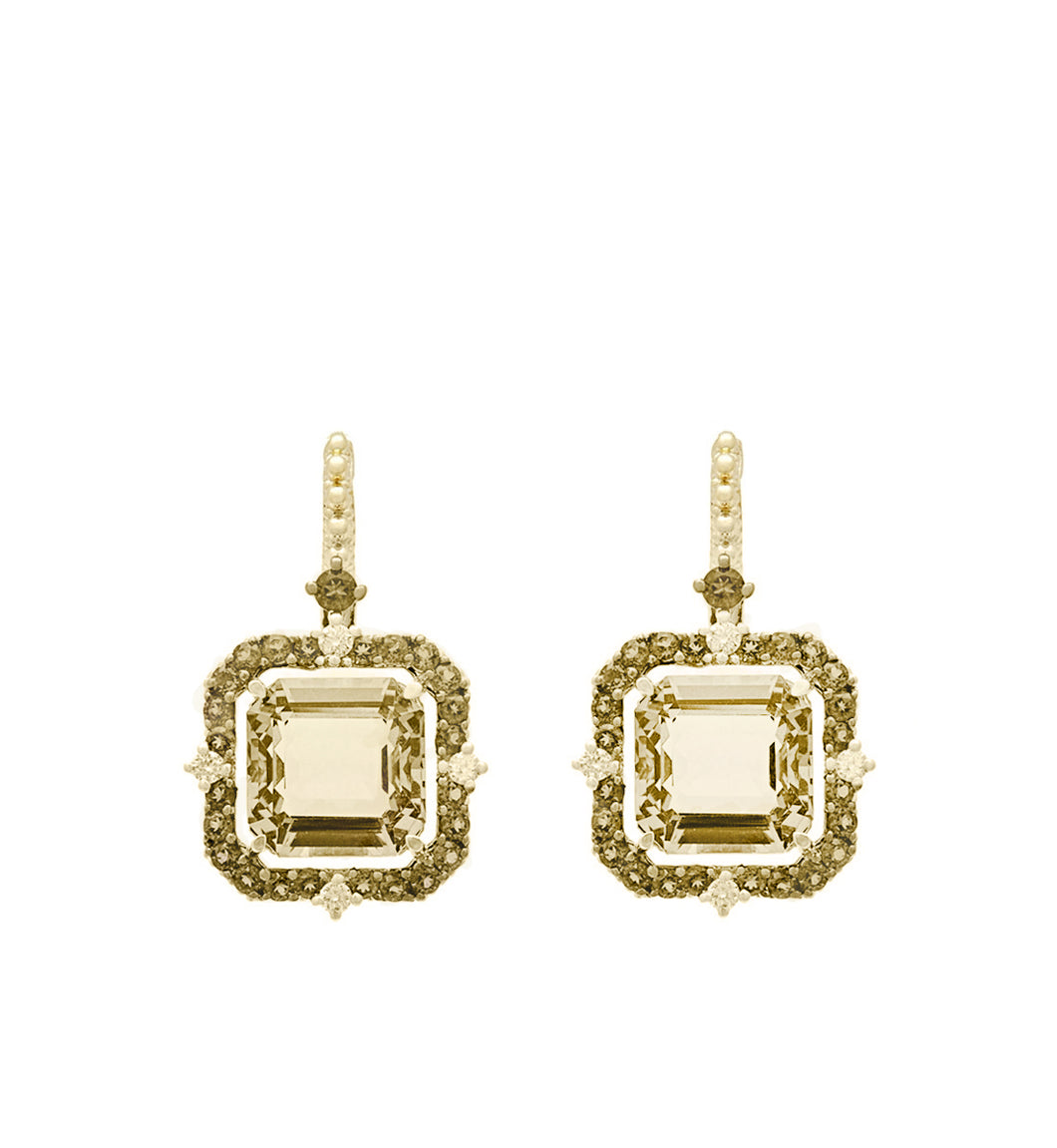 Canary Yellow Earring Drop