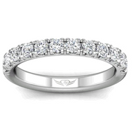 Martin Flyer Pave Diamond Engagement Ring