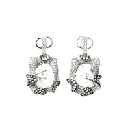 Royal Collection Diamond Slice Drop Earrings