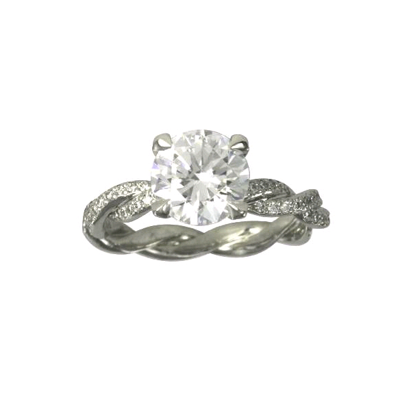 Michael B Petite Infinity Diamond Ring