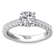 Martin Flyer 4 Prong Diamond Ring