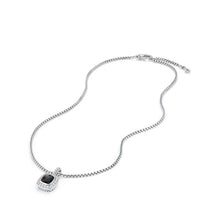 Load image into Gallery viewer, Pendant Necklace with Black Onyx and Diamonds

