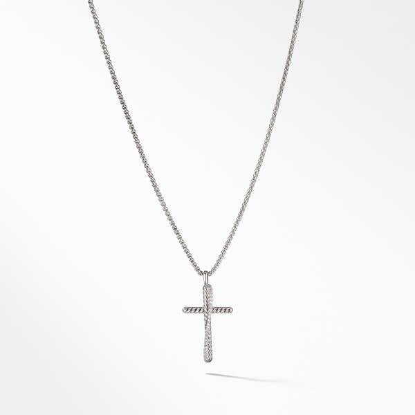 Cross Necklace with Diamonds