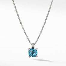 Load image into Gallery viewer, Pendant Necklace with Hampton Blue Topaz and Diamonds
