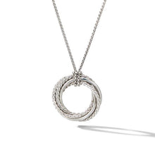 Load image into Gallery viewer, The Crossover Collection Pendant Necklace with Diamonds
