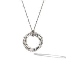 Load image into Gallery viewer, The Crossover Collection Pendant Necklace with Diamonds
