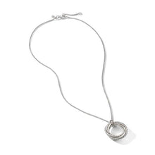 Load image into Gallery viewer, The Crossover Collection Pendant Necklace with Diamonds
