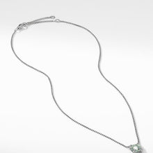 Load image into Gallery viewer, Chatelaine Pendant Necklace with Prasiolite and Diamonds
