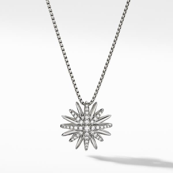 Starburst Pendant with Diamonds