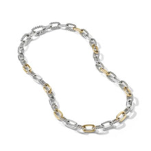 Load image into Gallery viewer, DY Madison Chain Necklace in Sterling Silver with 18K Yellow Gold
