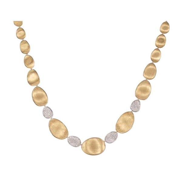 Marco Bicego Lunaria Collection Diamond Collar Necklace