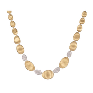 Marco Bicego Lunaria Collection Diamond Collar Necklace