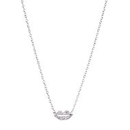 Royal Collection Diamond Lips Necklace