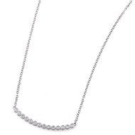 Royal Collection Diamond Bar Necklace