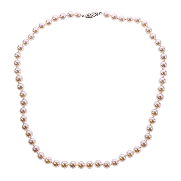 Royal Collection Pearl Strand Necklace
