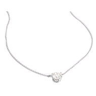 Royal Collection Diamond Solitaire Pendant