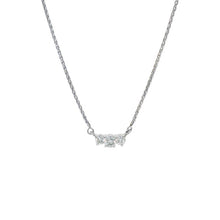 Load image into Gallery viewer, Royal Collection 3 Stone Diamond Pendant
