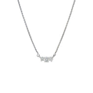 Royal Collection 3 Stone Diamond Pendant