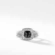 Load image into Gallery viewer, Petite Albion Ring with Black Onyx and Diamonds
