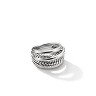 Crossover Ring in Sterling Silver