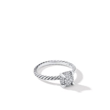 Load image into Gallery viewer, Petite Chatelaine Ring with Full Pave Diamonds
