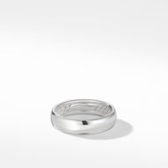 DY Classic Band Ring in 18K White Gold