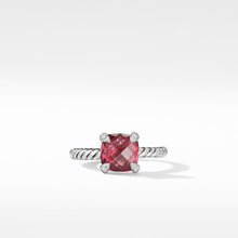 Load image into Gallery viewer, Chatelaine Ring with Rhodalite Garnet and Diamonds
