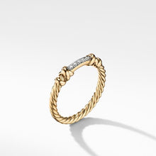 Load image into Gallery viewer, Petite Helena Wrap Ring in 18K Yellow Gold with Diamonds
