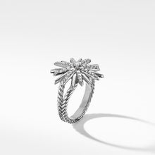 Load image into Gallery viewer, Starburst Ring with Pave Diamonds
