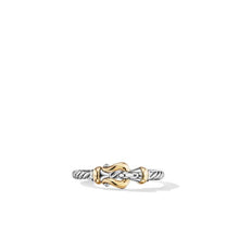 Load image into Gallery viewer, Petite Buckle Ring with 18K Yellow Gold
