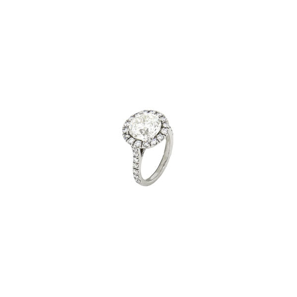 Royal Collection Diamond Halo Ring