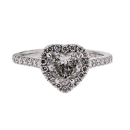 Royal Collection Diamond Heart Ring