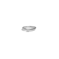 Open Pave Diamond Ring