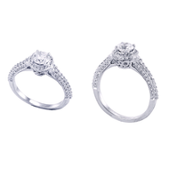 Royal Collection Diamond Solitaire Engagement Ring