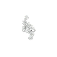 Royal Collection Cascade Flower Diamond Ring