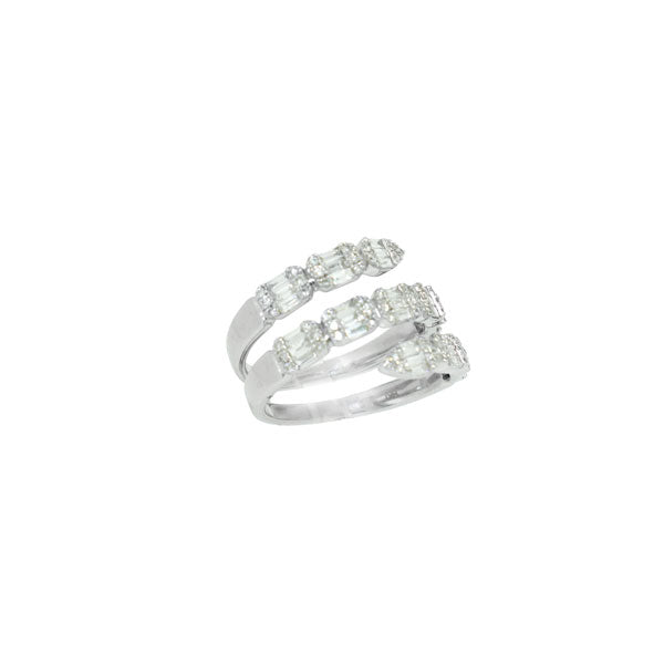 Royal Collection Diamond Coil Ring