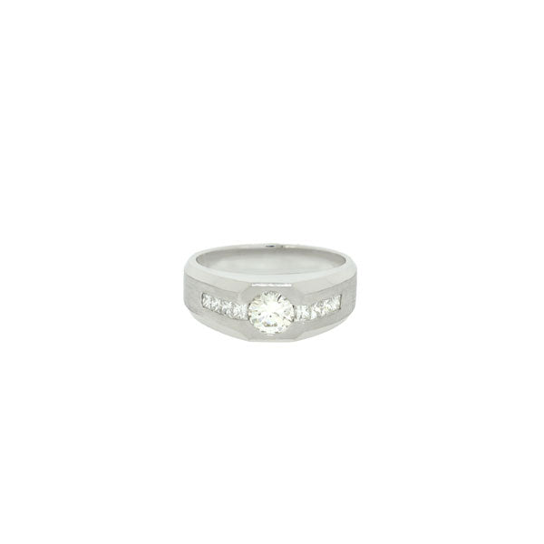 Royal Collection Burnished Diamond Ring