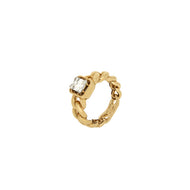 Royal Collection Curb Link Diamond Ring