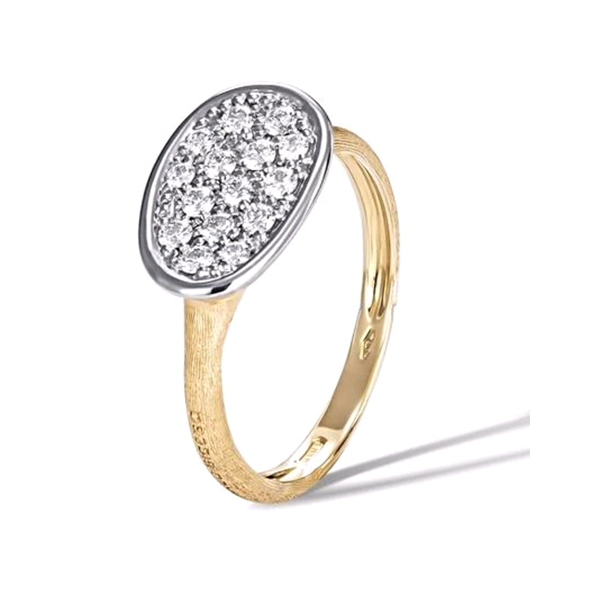 Marco Bicego Lunaria Collection Diamond Small East West Ring