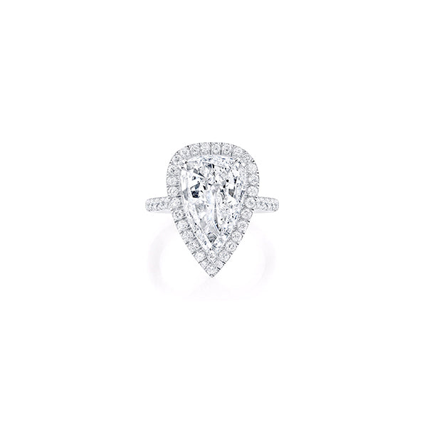 Royal Pear Shaped Engagement Ring