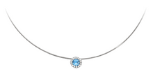 Load image into Gallery viewer, Blue Topaz Cordova Charm
