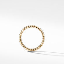 Load image into Gallery viewer, DY Unity Cable Band Ring in 18K Yellow Gold
