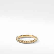 Load image into Gallery viewer, DY Unity Cable Band Ring in 18K Yellow Gold
