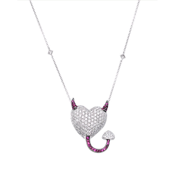 Royal Collection Mischievous Heart Necklace