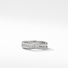 Load image into Gallery viewer, The Crossover Collection Ring with Diamonds
