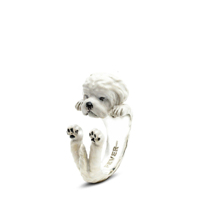 Maltese Silver Hug Ring