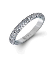 Simon G Diamond Wedding Band